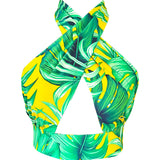 Jungle – Monstera Yellow Vera Top