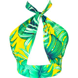 Jungle – Monstera Yellow Vera Top