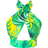 Jungle – Monstera Yellow Vera Top