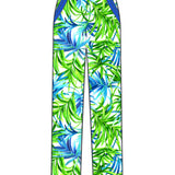 Euphoria - Paradise Palm Pants (Royal Blue)